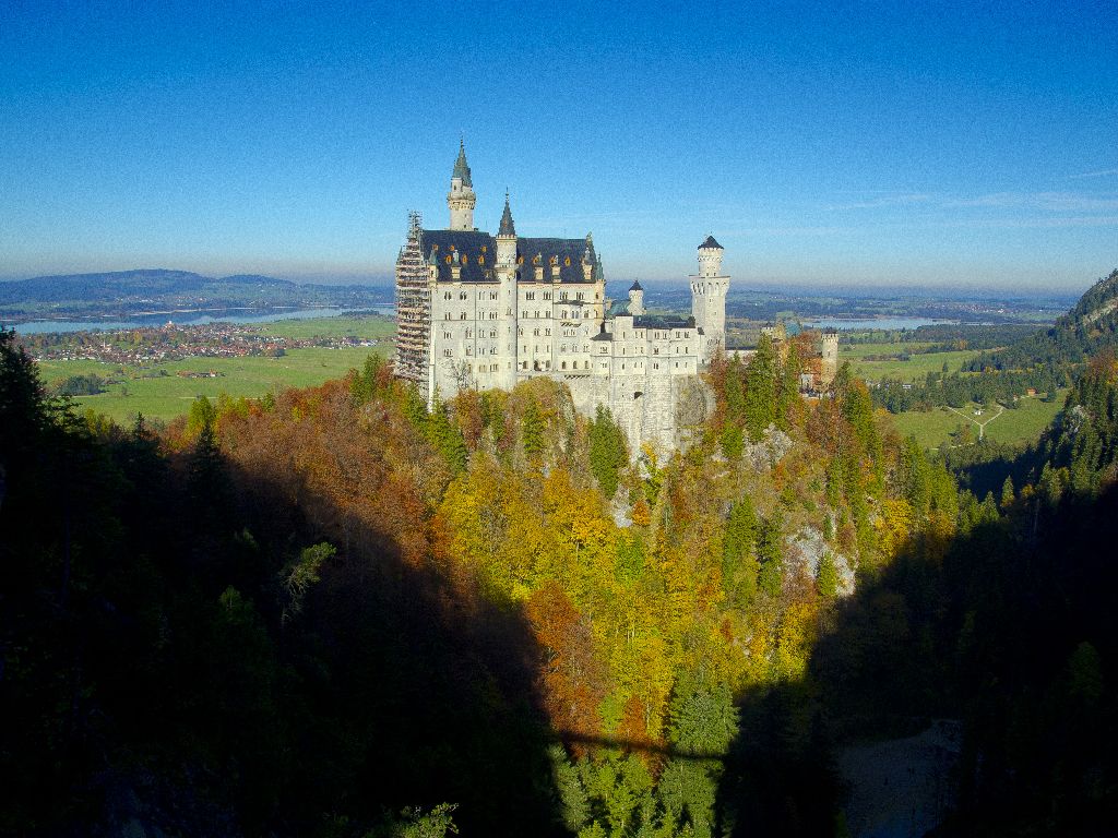 Neuschwanstein von der Marienbrücke