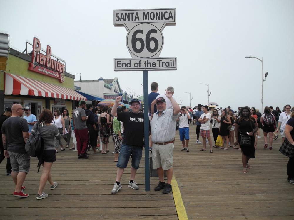 End of Route 66