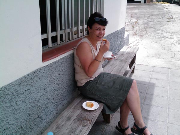 Kuchen und Kaffe